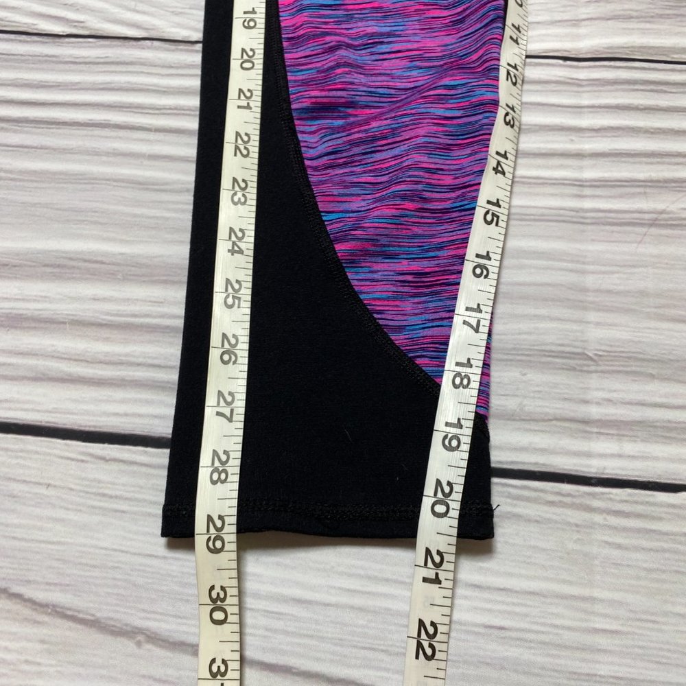 Fabletics Sydney Space Dye Leggings Pink Black - Picture 13 of 16